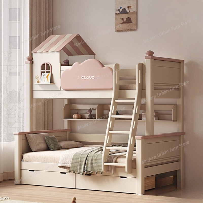 King Size Bed Frame With Storage Drawers - Meble dziecięce Szuflady Przechowywanie Łóżka piętrowe
