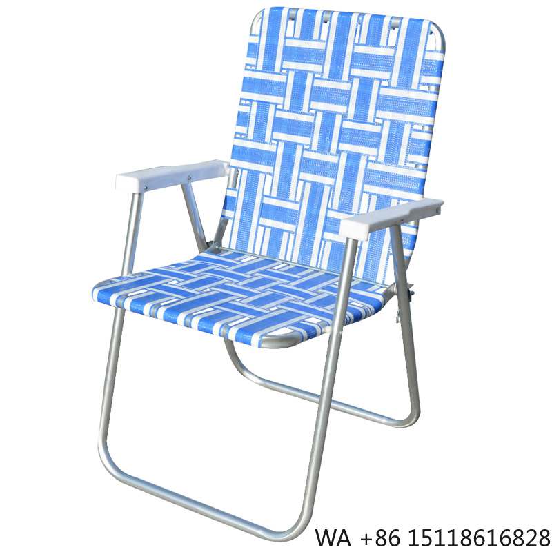 Outdoor Furniture - Składane krzesła ogrodowe z siatką, krzesła