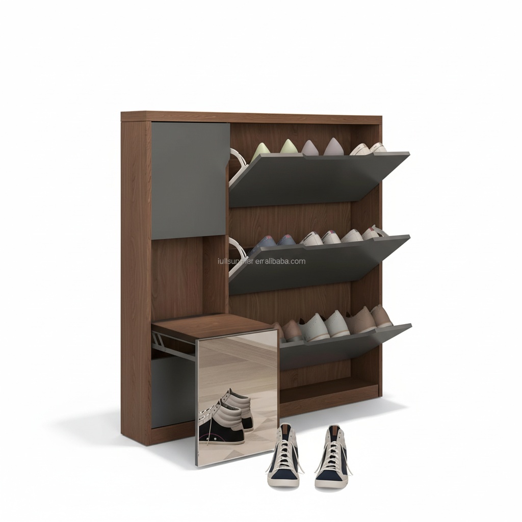 Wąska szafka na buty, 17 cm/6, – Shoe Rack Cabinet Narrow Entryway recenzja i cena