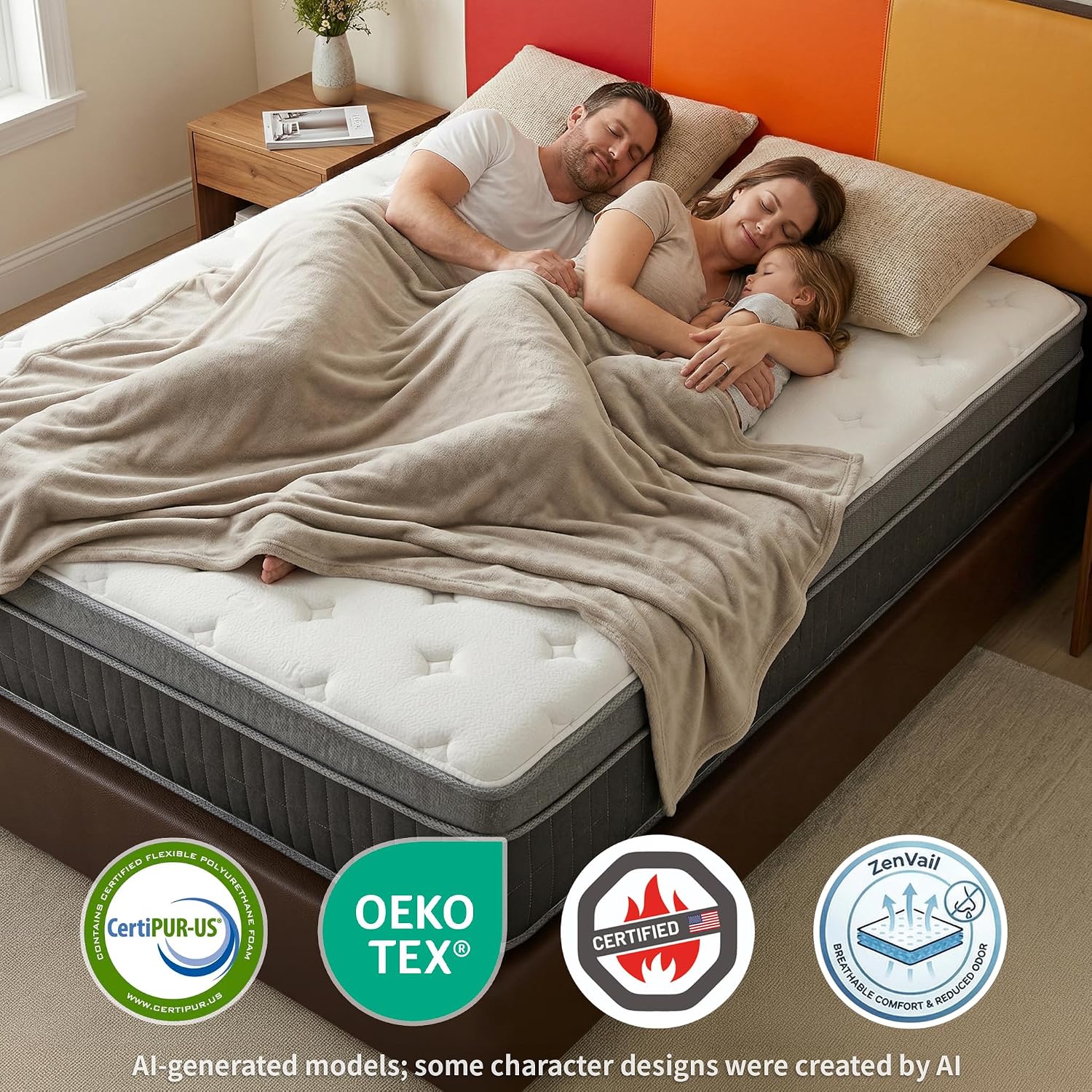 Materac Queen Size w pudełku,  – Memory Foam Mattress In A Box Queen recenzja i cena