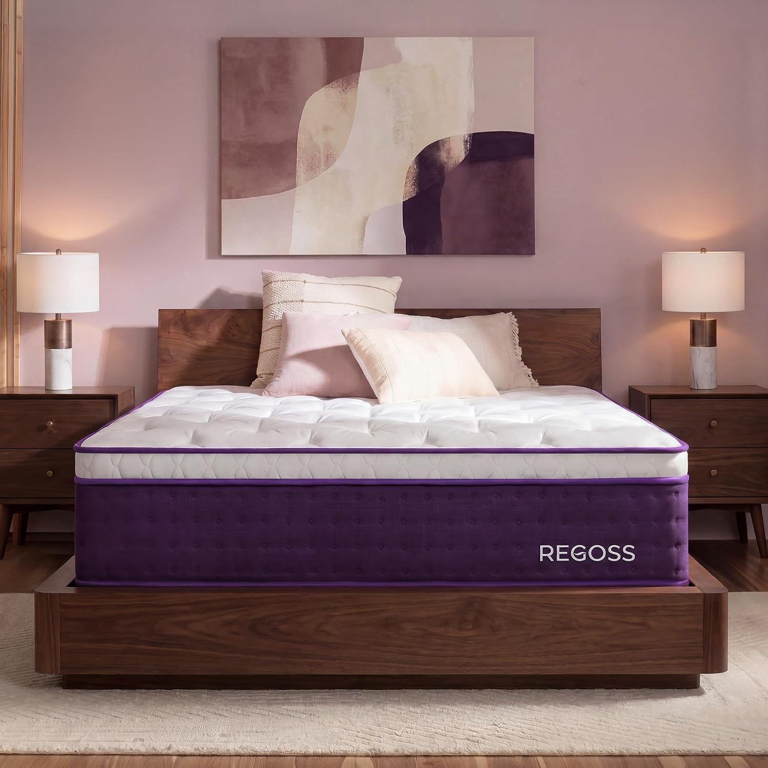Miękki pluszowy materac Queen  – Memory Foam Mattress In A Box Queen recenzja i cena