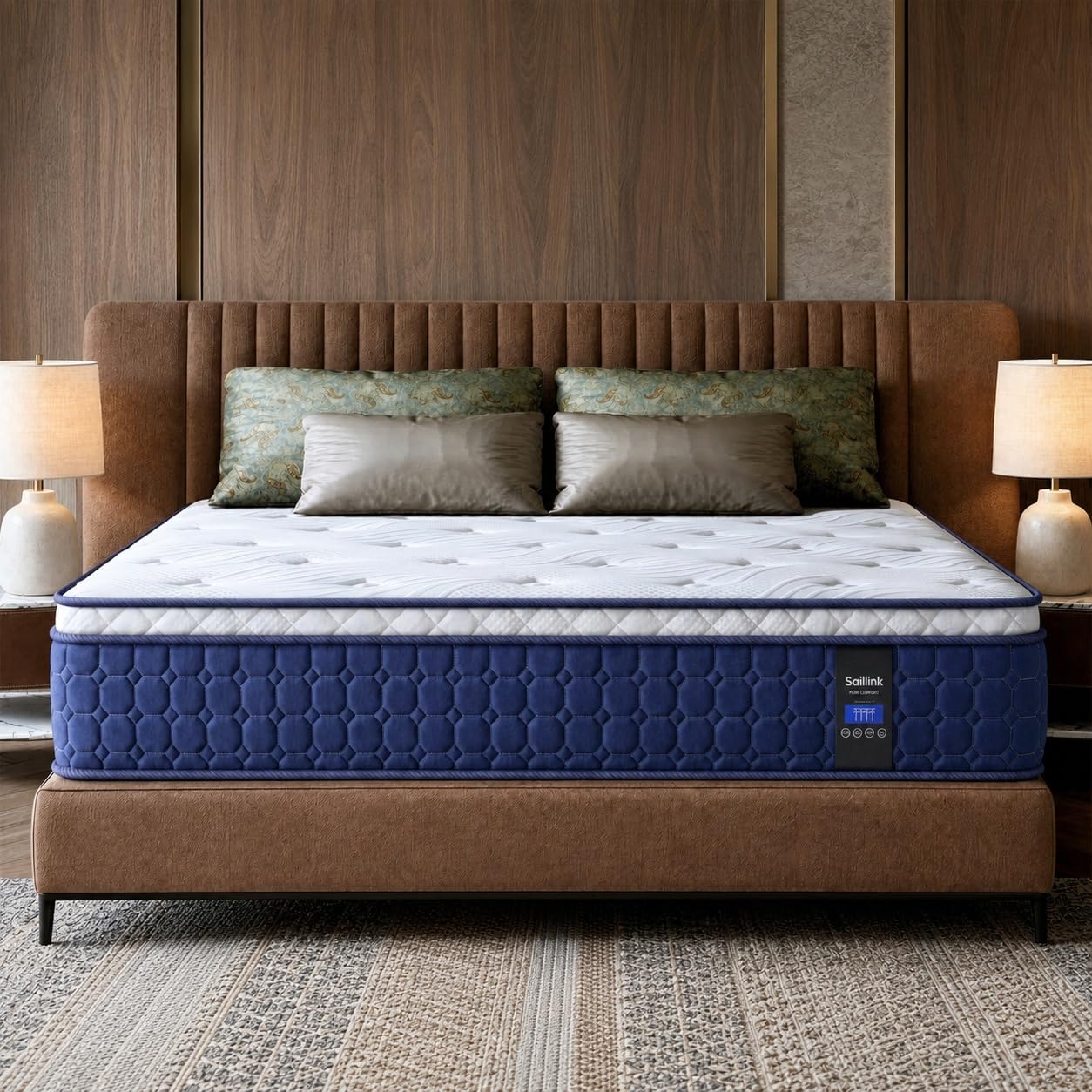 Materac Queen Size, 14-calowy  – Memory Foam Mattress In A Box Queen recenzja i cena